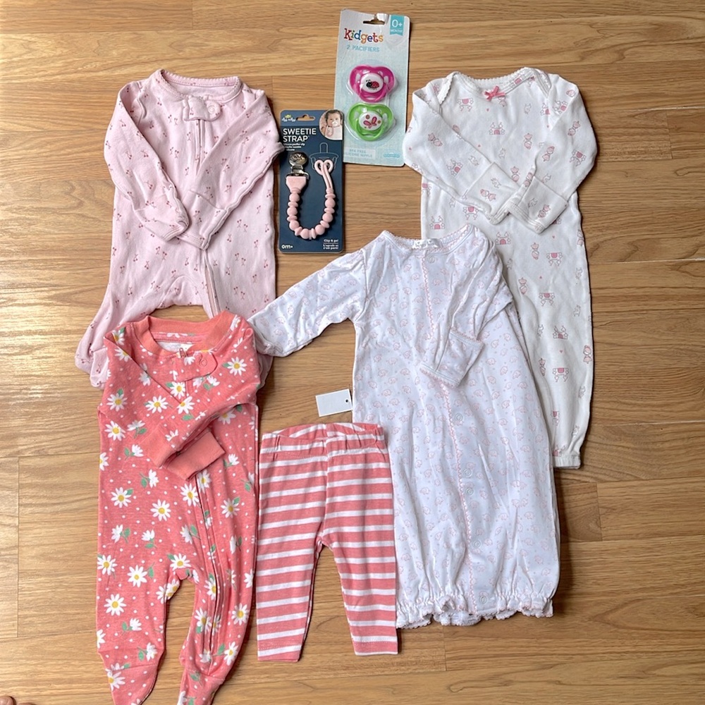 Newborn girls bundle